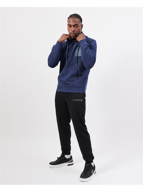 Sweat homme Richmond X avec poche kangourou RICHMOND X | UMA24022FEDRESS BLUE